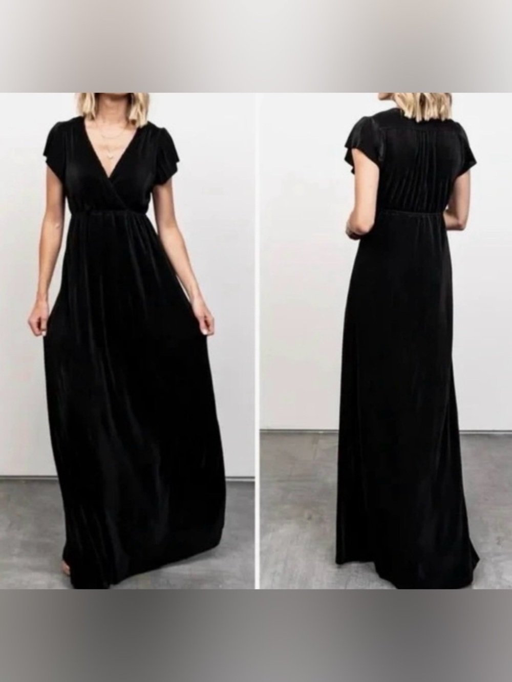 Baltic Born Athena Black Maxi Dress